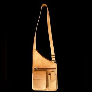 Tan Leather Crossbody